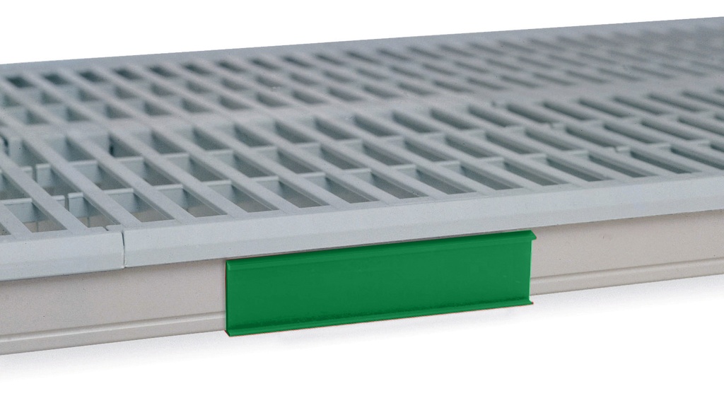 Metro CSM6-GX Color Shelf Marker for MetroMax i Industrial Plastic Shelving, Green