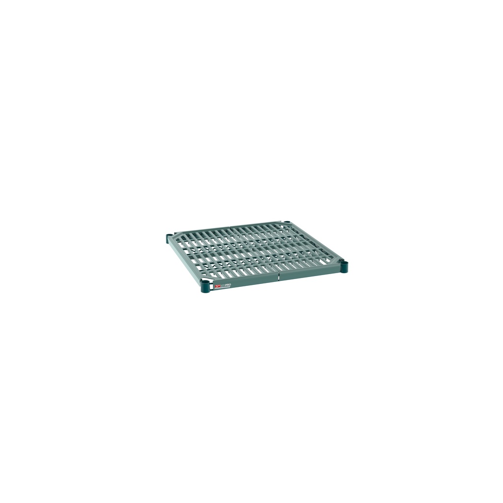 Metro Super Erecta Pro PR2424NK3 Industrial Wire Restaurant Shelf with Removable Plastic Mat, 24" x 24"