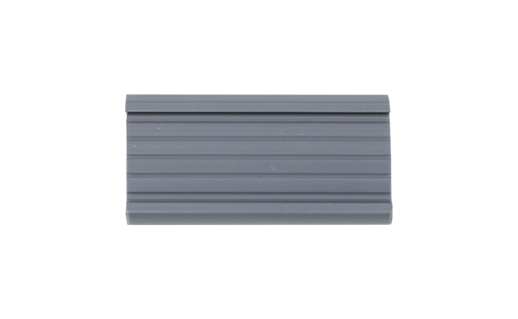 Metro 9990P Super Erecta Label Holder, Gray, 3" x 1.25"