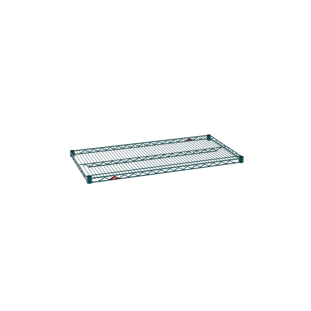 Metro Super Erecta 2142NK3 Industrial Wire Shelf, Metroseal Green Epoxy, 21" x 42"