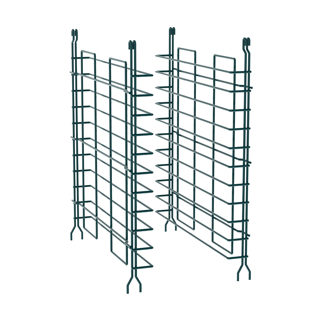 Metro 20SNK3 Super Erecta Tray Slides for 24" Wide Shelves, Metroseal Green Epoxy