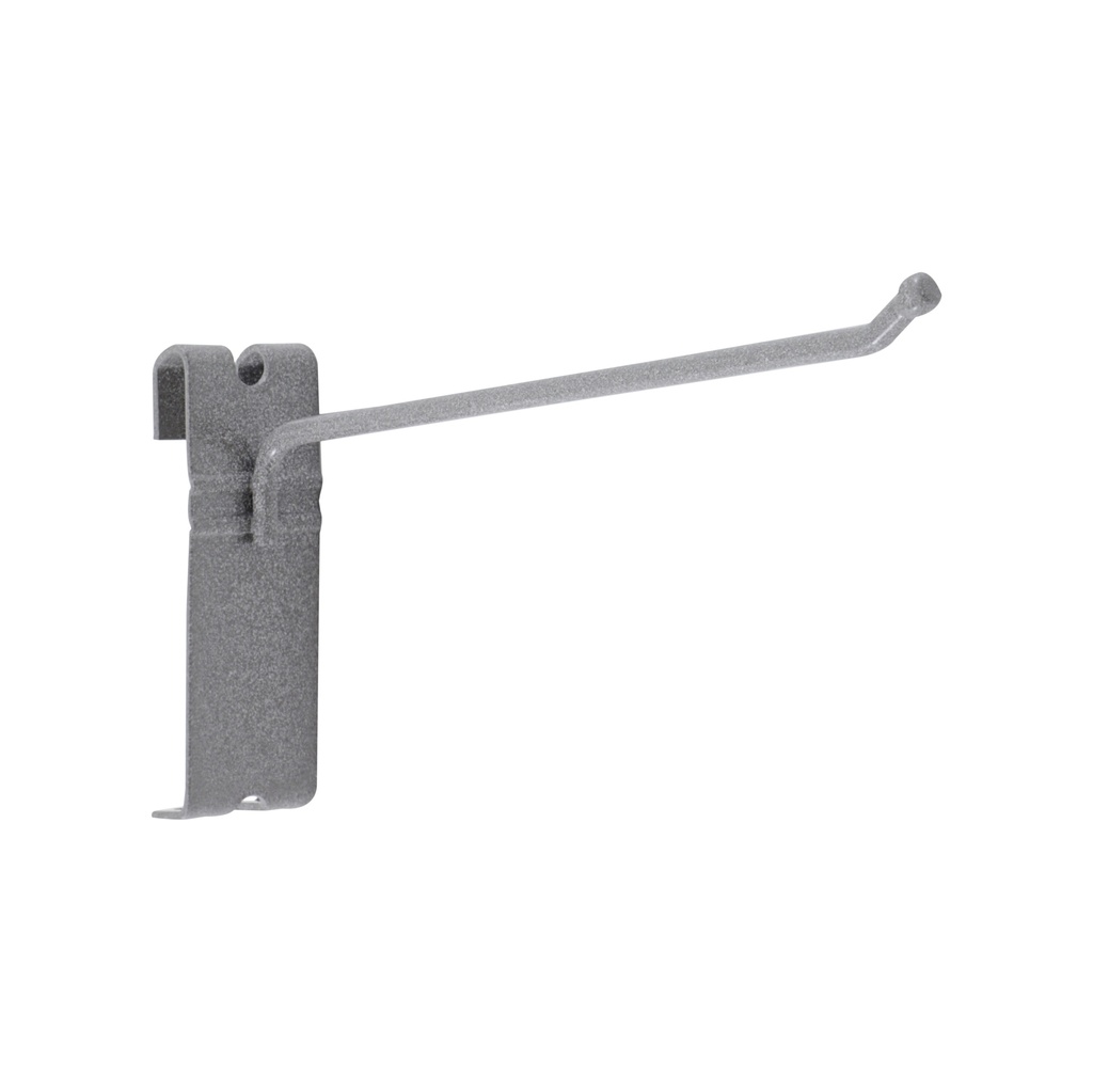 Metro PGHK6K4 SmartWall 6" Prong Hook, Metroseal Gray Epoxy