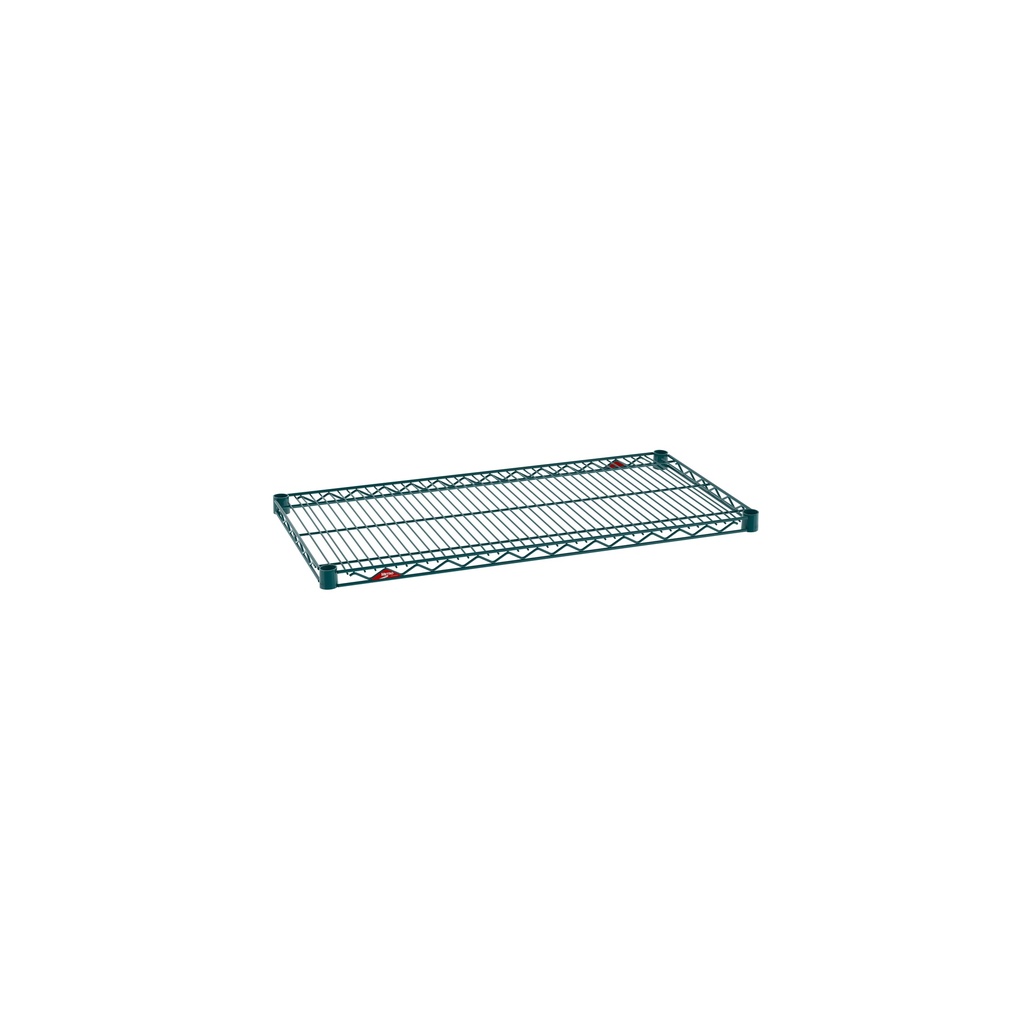 Metro Super Erecta 1836NK3 Industrial Wire Shelf, Metroseal Green Epoxy, 18" x 36"