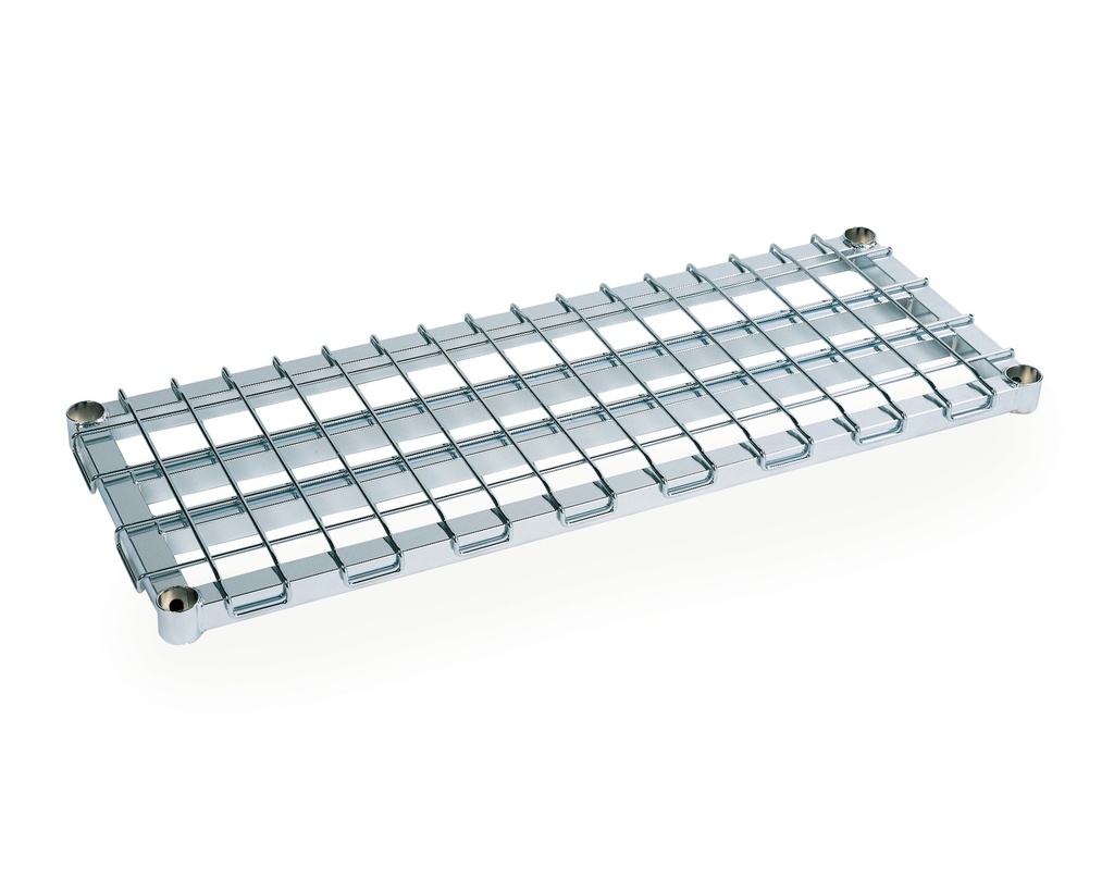 Metro 2460DRC Super Erecta Heavy-Duty Dunnage Shelf, Chrome, 24" x 60"