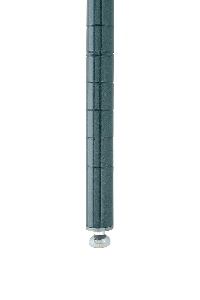 Metro Super Erecta 13PK3 SiteSelect Industrial Wire Shelving Post, Metroseal Green Epoxy, 13" H