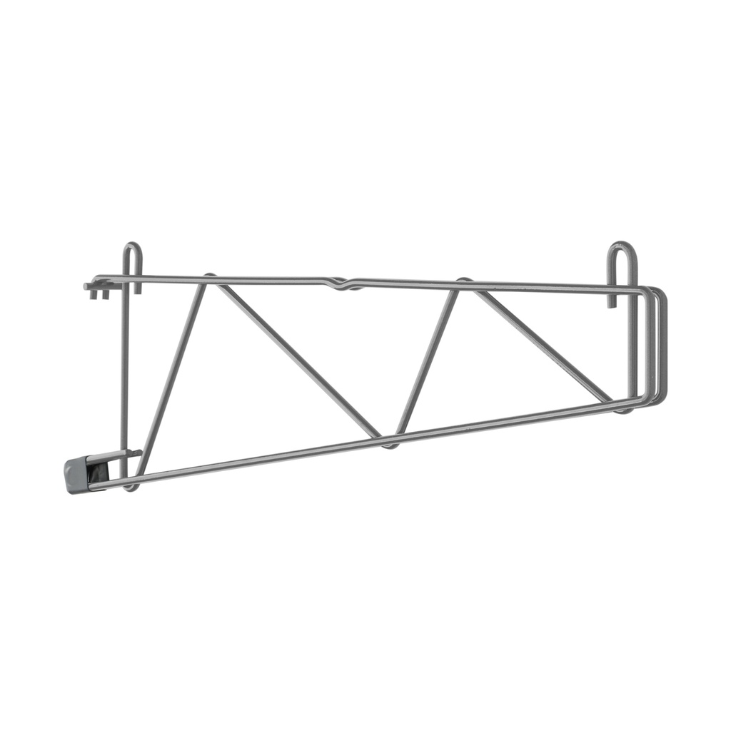 Metro SWS21K4 SmartWall Single Shelf Support for 21" Deep Shelves, Metroseal Gray Epoxy