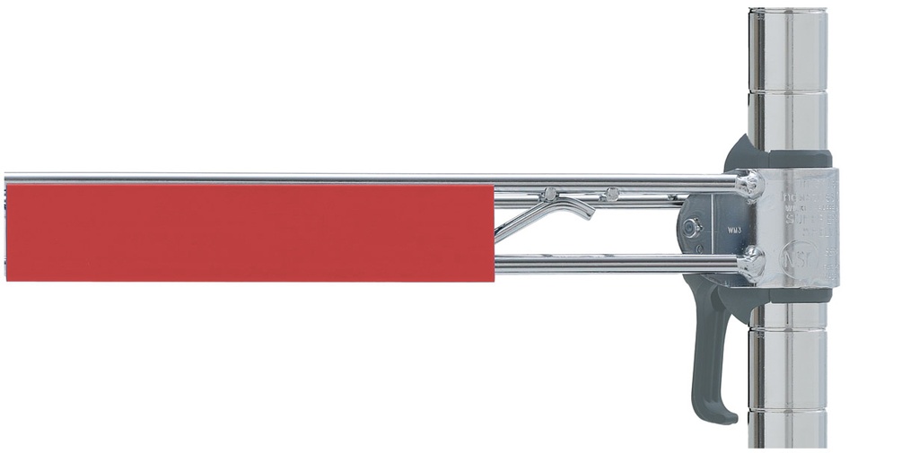 Metro CSM6-R Super Erecta Color Shelf Marker, Red, 6" x 1.25"