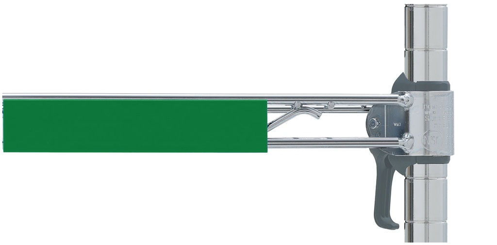Metro CSM6-G Super Erecta Color Shelf Marker, Green, 6" x 1.25"