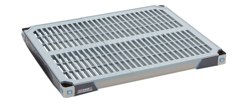 MetroMax i MX2430G Plastic Industrial Shelf with Grid Mat, 24" x 30"