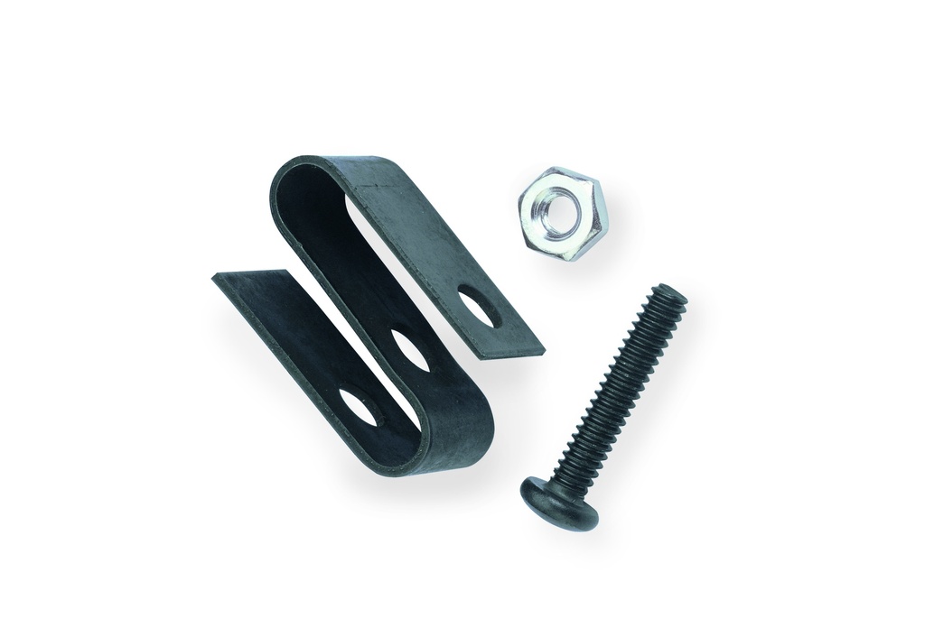 Metro H9995B Security "S" Hook for Super Erecta Industrial Wire Shelving, Black