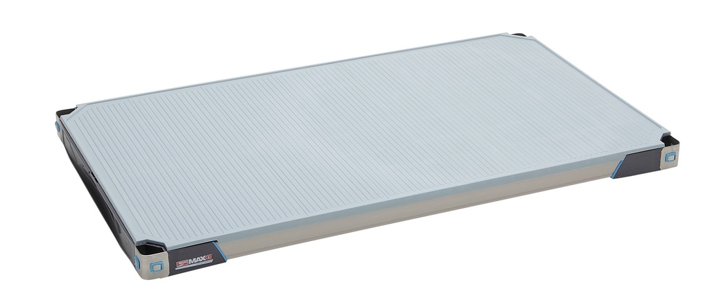 MetroMax i MX2442F Plastic Industrial Shelf with Solid Mat, 24" x 42"