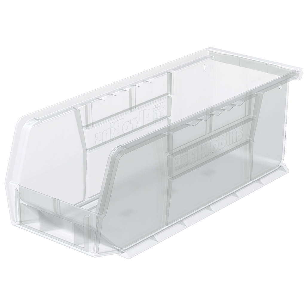 Metro MB30224CLSH Stacking/Hanging Supply Bin, Clear, 10.8" x 4.12" x 4"