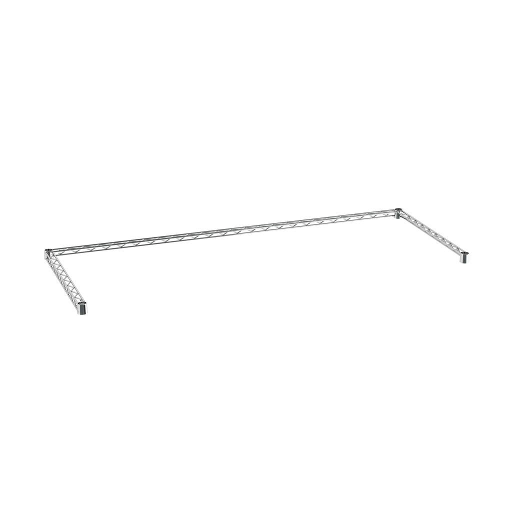 Metro SF56N3C Super Erecta Three-Sided Double Snake Frame, Chrome, 24" x 60"