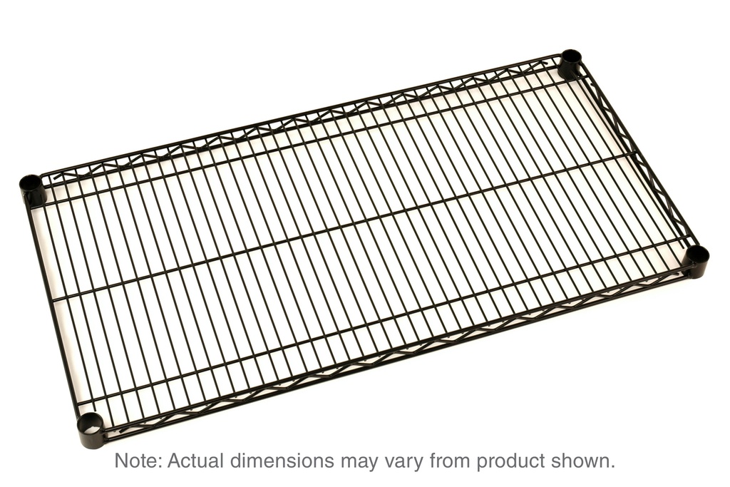 Metro Super Erecta 1836NBL Industrial Wire Shelf, Black, 18" x 36"