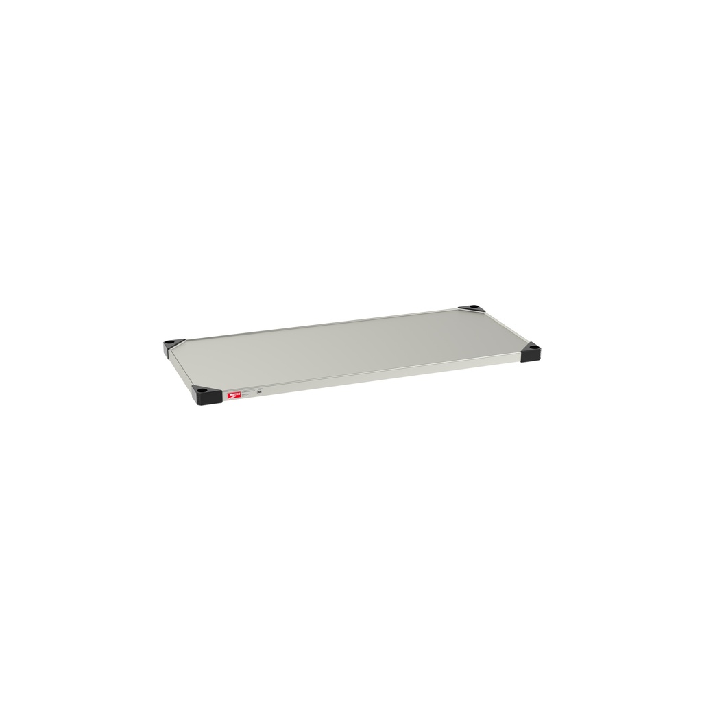Metro 1842FS Super Erecta Solid Shelf, Standard Stainless Steel, 18" x 42"