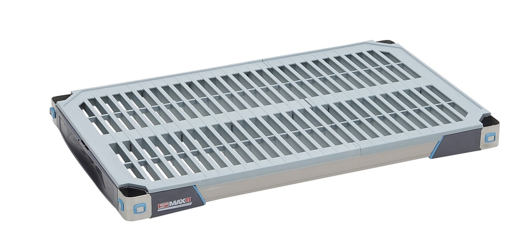 MetroMax i MX1830G Plastic Industrial Shelf with Grid Mat, 18" x 30"