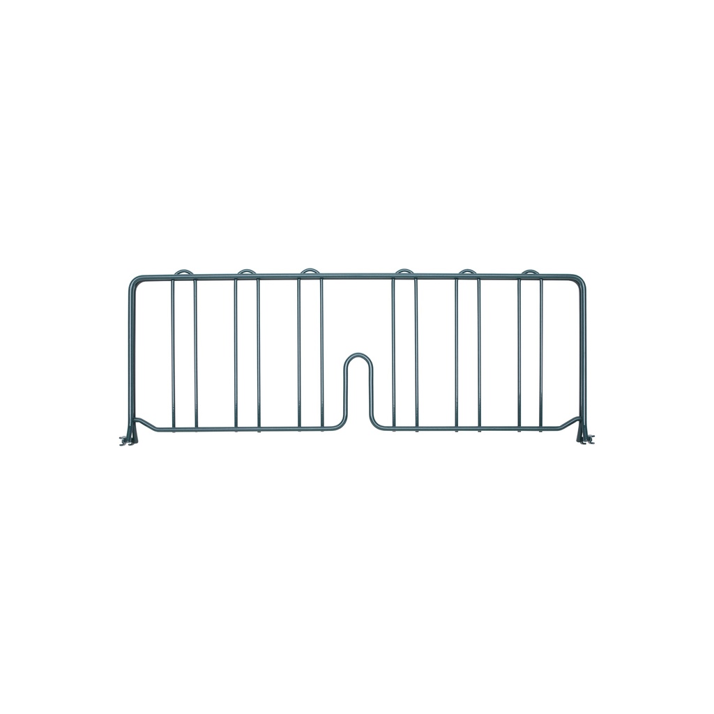 Metro DD24K3 Super Erecta 8" High Shelf Divider for Wire Shelves, Metroseal Green Epoxy, 24"