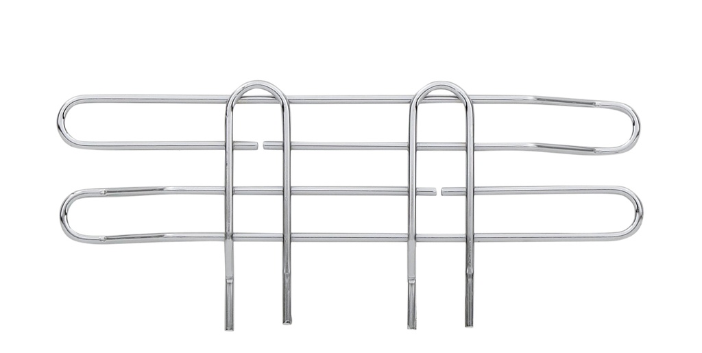 Metro L14N-4C Super Erecta 4" High Stackable Ledge for Wire Shelving, Chrome, 14"