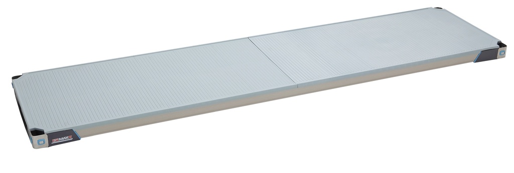 MetroMax i MX1872F Plastic Industrial Shelf with Solid Mat, 18" x 72"