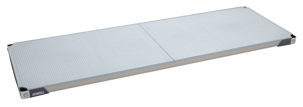 MetroMax i MX2472F Plastic Industrial Shelf with Solid Mat, 24" x 72"
