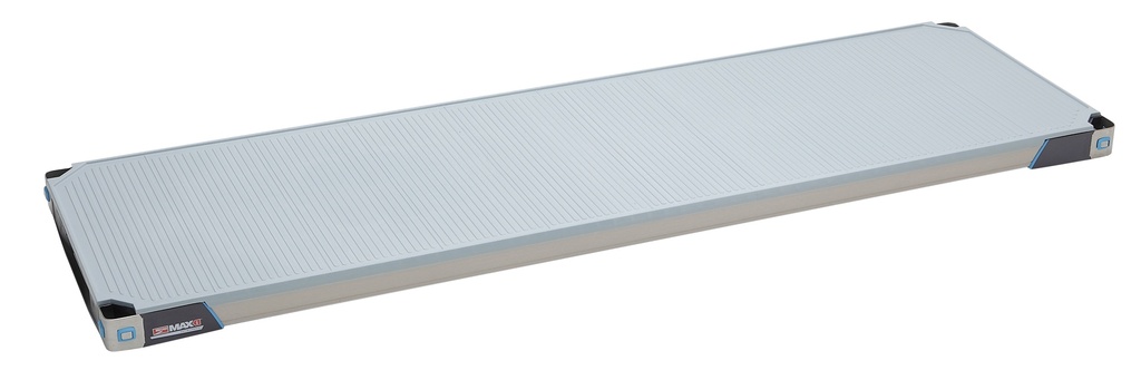 MetroMax i MX1860F Plastic Industrial Shelf with Solid Mat, 18" x 60"