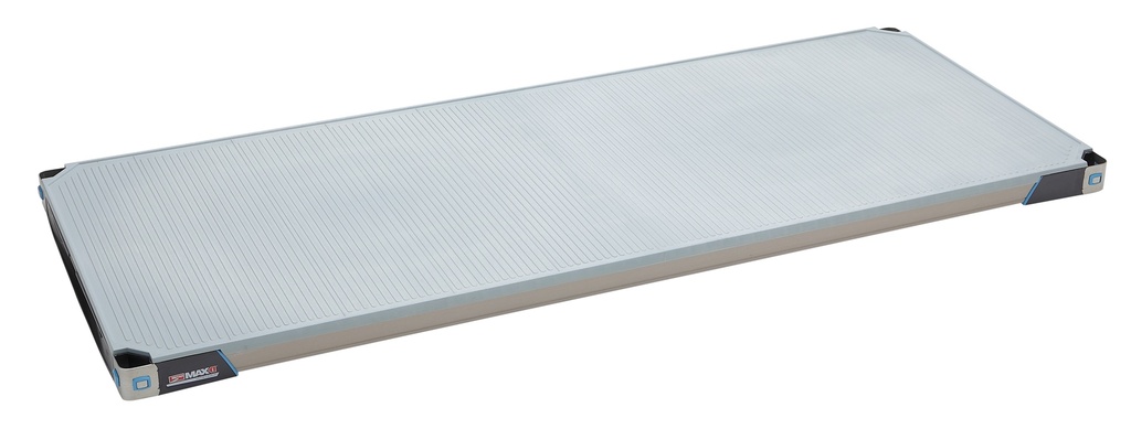 MetroMax i MX2460F Plastic Industrial Shelf with Solid Mat, 24" x 60"