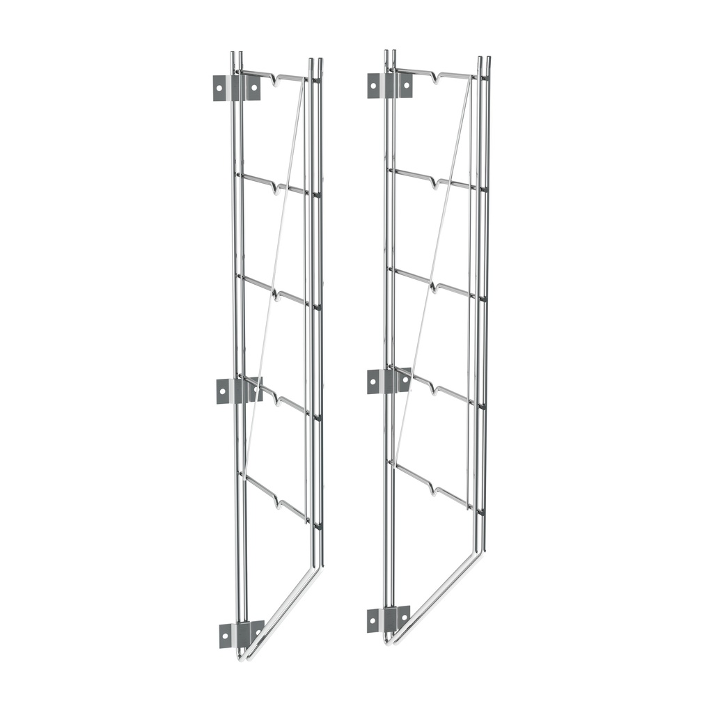 Metro 12WB5C Erecta Shelf Wall Mounts for up to five 12" Wide Erecta Wire Shelves