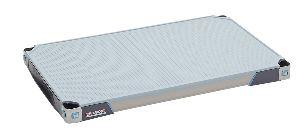 MetroMax i MX1830F Plastic Industrial Shelf with Solid Mat, 18" x 30"