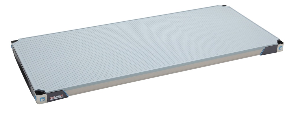 MetroMax i MX2454F Plastic Industrial Shelf with Solid Mat, 24" x 54"