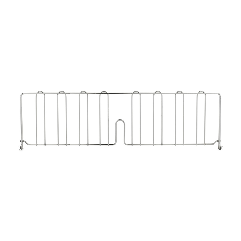 Metro DD30C Super Erecta 8" High Shelf Divider for Wire Shelves, Chrome, 30"