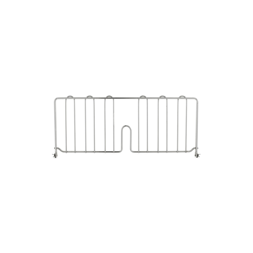 Metro DD21C Super Erecta 8" High Shelf Divider for Wire Shelves, Chrome, 21"