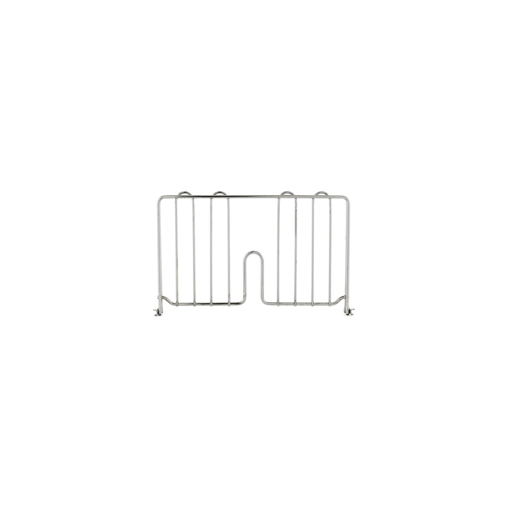 Metro DD14C Super Erecta 8" High Shelf Divider for Wire Shelves, Chrome, 14"