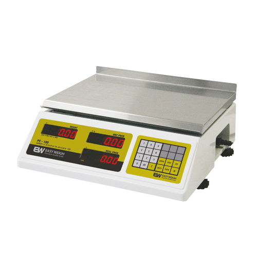 Skyfood Equipment PC-100-NL Electronic Price Computing Scale 60 lb Dual Range Capacity with Easy Weigh Function and High Accuracy