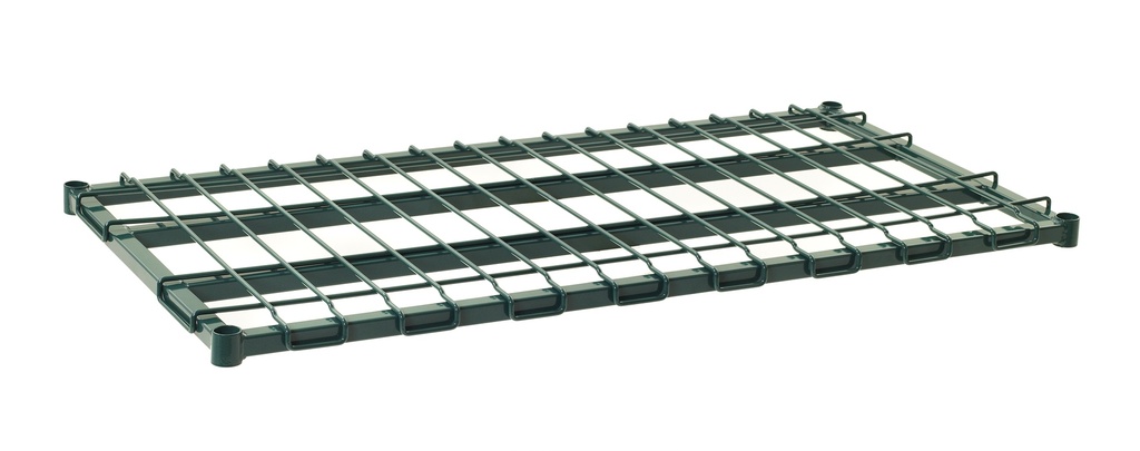 Metro 2436DRK3 Super Erecta Heavy-Duty Dunnage Shelf, Metroseal Green Epoxy, 24" x 36"