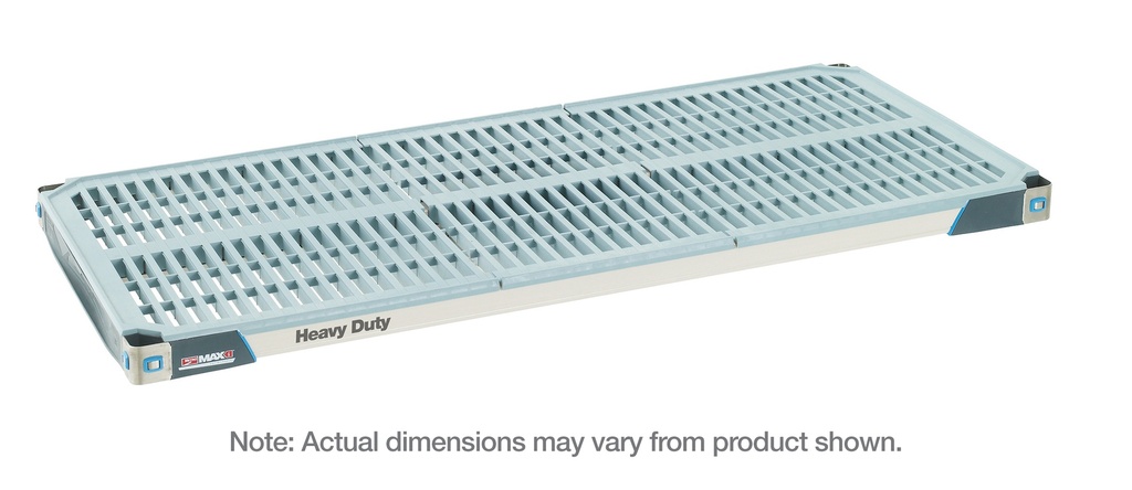 MetroMax i MHP2436G Heavy-Duty Plastic Dunnage Shelf, 24" x 36"