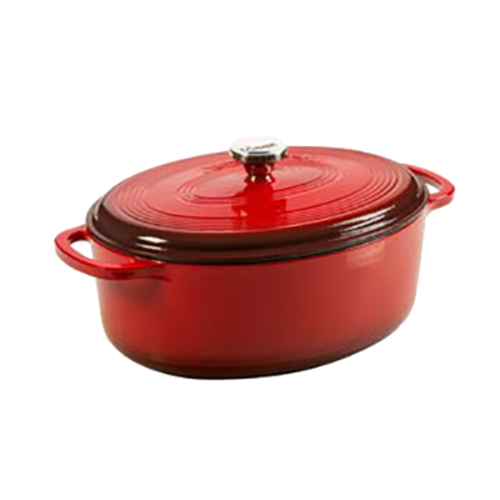 Lodge Cast Iron EC7OD43 Cast Iron Dutch Oven