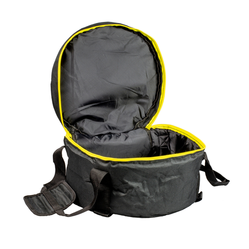 Lodge Cast Iron AT-12 Camp Dutch Oven Tote Weather Resistant with Padded Handles and Self Healing Zipper