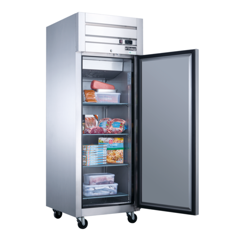 Dukers Appliance Co D28AR Refrigerator Reach-In One-Section 27-1/2W x 34D x 80-3/8H Top Mount Self-Contained