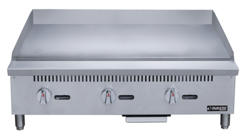 Dukers Appliance Co DCGM36 Griddle Gas Countertop 36 Inch 3 Burner Stainless Steel 90000 BTU LP Conversion Kit