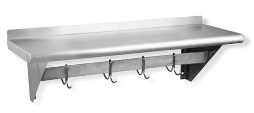 Steel Works SWPS-1424-318 Pot Rack, Wall-Mounted