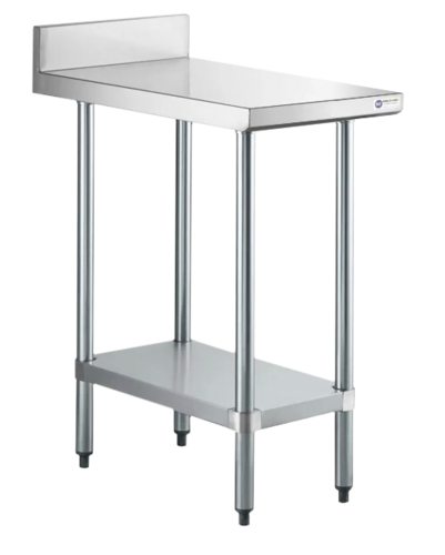 Steel Works SWWTS-3015-2R-316 Work Table,  12" - 21", Stainless Steel Top