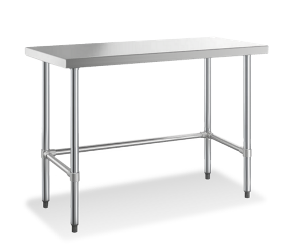 Steel Works SWWTSOB-3036-318 Work Table,  36" - 38", Stainless Steel Top
