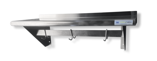 Steel Works SWPS-1472-318 Pot Rack, Wall-Mounted