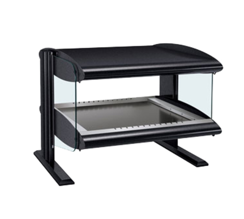 Hatco HZMH-60 Spot On Horizontal Heated Zone Merchandising Warmer Countertop with 6 Zones and LED Lighting