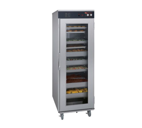 Hatco FSHC-17W1-120 Flav-R-Savor Humidified Holding Cabinet Single Door Stainless Steel 17 Pair Slides 120V