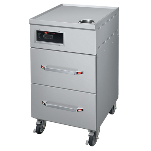 Hatco HRDW-2U-1 Rice Drawer Warmer Electric with Digital Control for Panasonic 23 Cup Pan Stainless Steel Construction