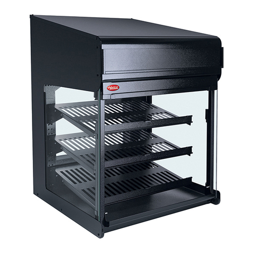 Hatco FS3HAC-2426 Flav-R-Savor Air Curtain Heated Display Cabinet Self Service Counter Model with Adjustable Shelves