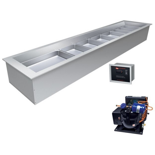 Hatco CWBR-S3 Slim Drop-In Refrigerated Well with Electronic Temperature Control and Auto Defrost