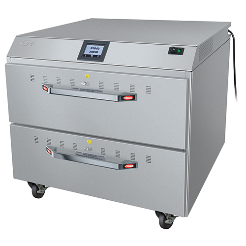 Hatco HDWTC-3 Warming Drawer Unit Free Standing Three Drawer Touchscreen Controller Stainless Steel Construction