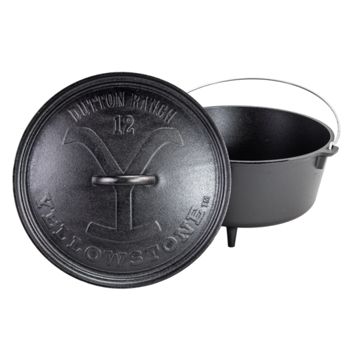 Lodge Cast Iron L12DCOYW Cast Iron Dutch Oven